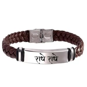 Radhe Radhe Bracelets for Mens Women Magnetic Lock Clasp Genuine Bracelet